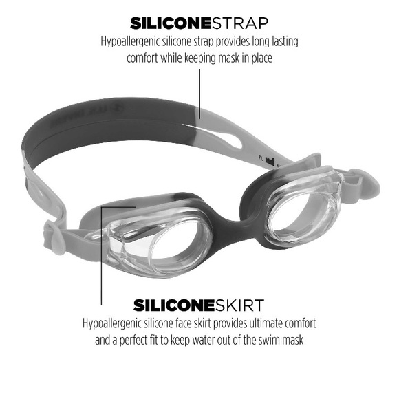 U.S. Divers Splash Kid Swim Goggles for Kids 4+ - Picture 2 of 5